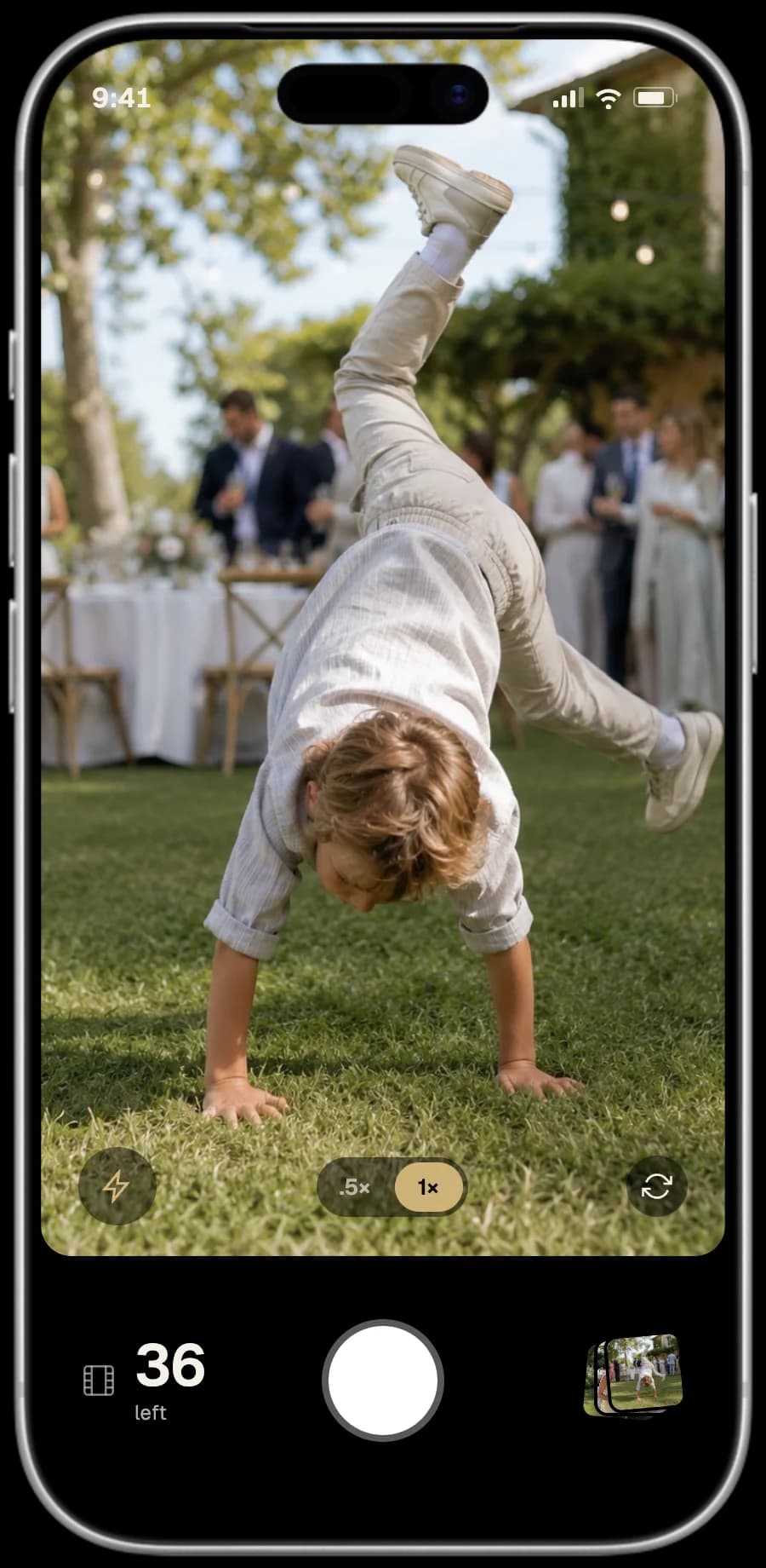 Everyone captures from their own view